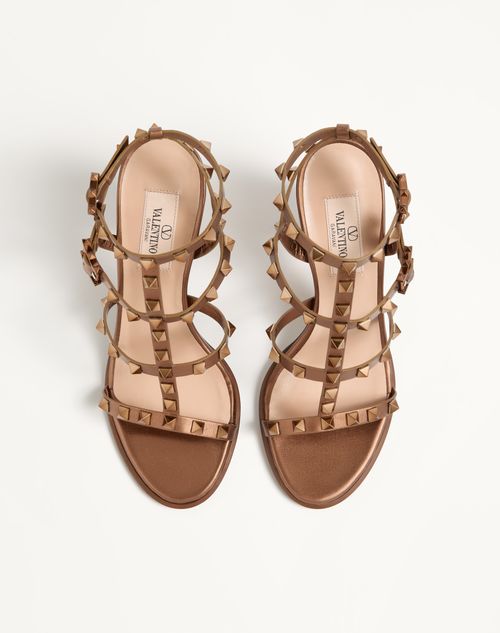 Valentino Garavani - Rockstud - Bronze - Woman - Sandals